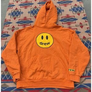 Drew House Mascot Hoodie Size‎ Small Orange Oversized Sweatshirt Justin Bieber